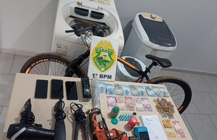 AÇÃO POLICIAL RESULTA EM APREENSÃO DE DROGAS E DETENÇÃO DE SUSPEITOS