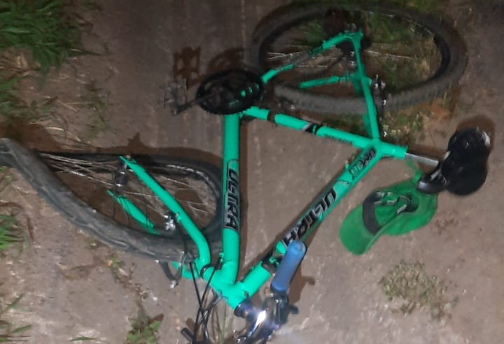 CICLISTA FICA FERIDO EM ATROPELAMENTO NA PR-151