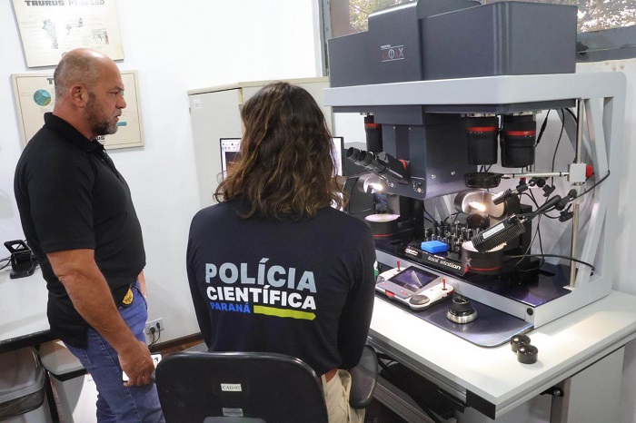 PONTA GROSSA E CASCAVEL RECEBEM NOVOS MICROSCÓPIOS DE COMPARAÇÃO BALÍSTICA