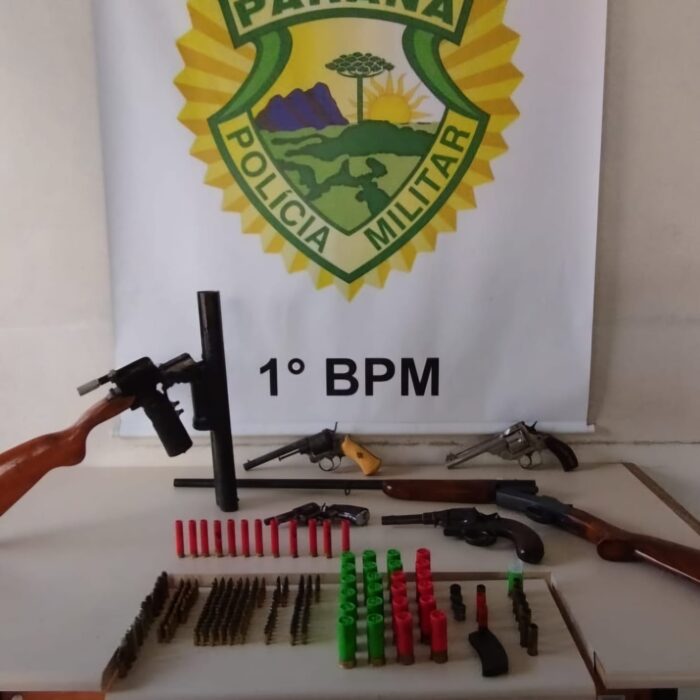 ARMAZÉM DE ARMAS DESCOBERTO APÓS MORTE EM PONTA GROSSA