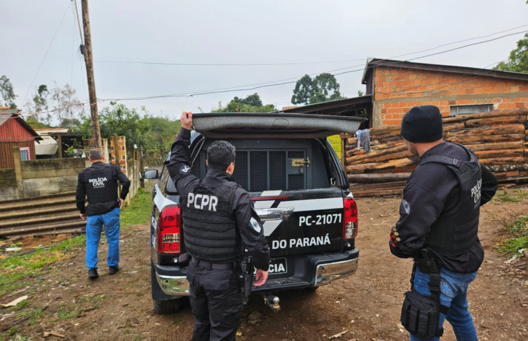 PCPR PRENDE INVESTIGADO PELOS CRIMES DE AMEAÇA CONTRA A MULHER E DESCUMPRIMENTO DE MEDIDAS PROTETIVAS