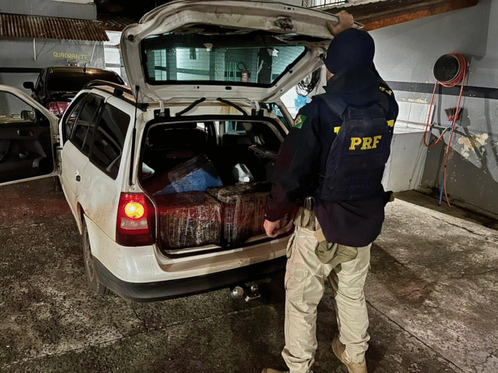 PRF APREENDE MAIS DE 240 QUILOS DE MACONHA