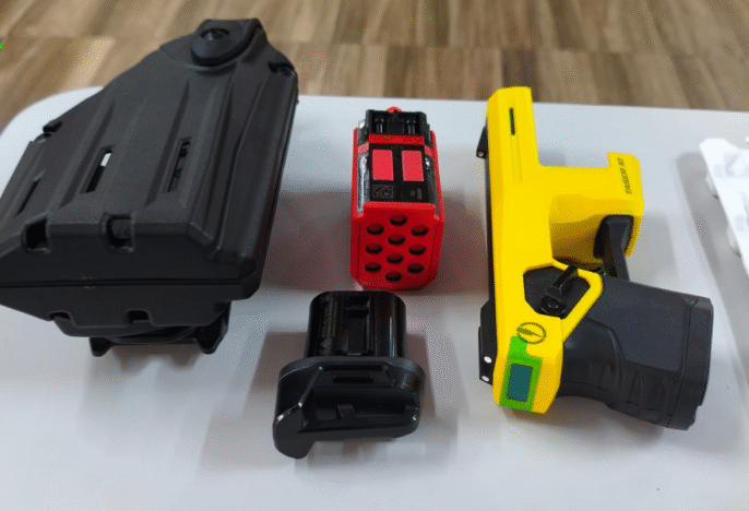 POLICIAIS DO 1º BATALHÃO REALIZAM TREINAMENTO COM NOVO EQUIPAMENTO TASER 10