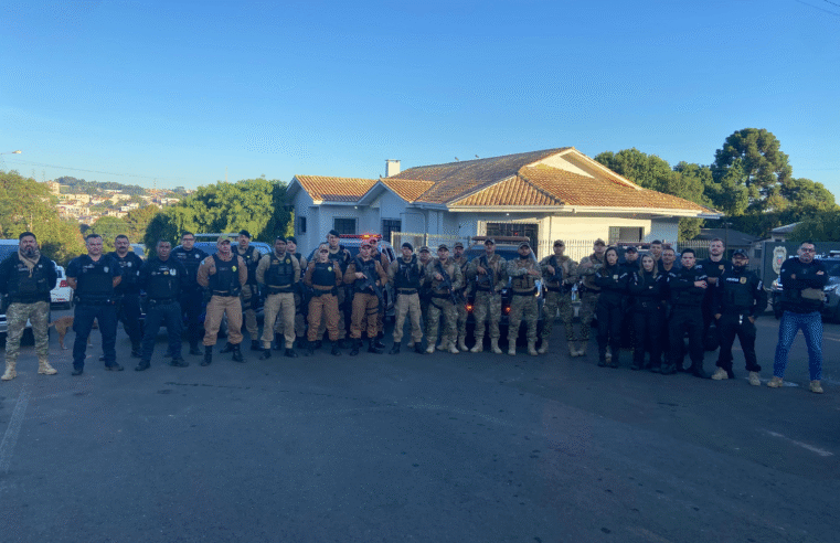 OPERAÇÃO CIDADE SEGURA PARA COMBATER CRIMES GRAVES