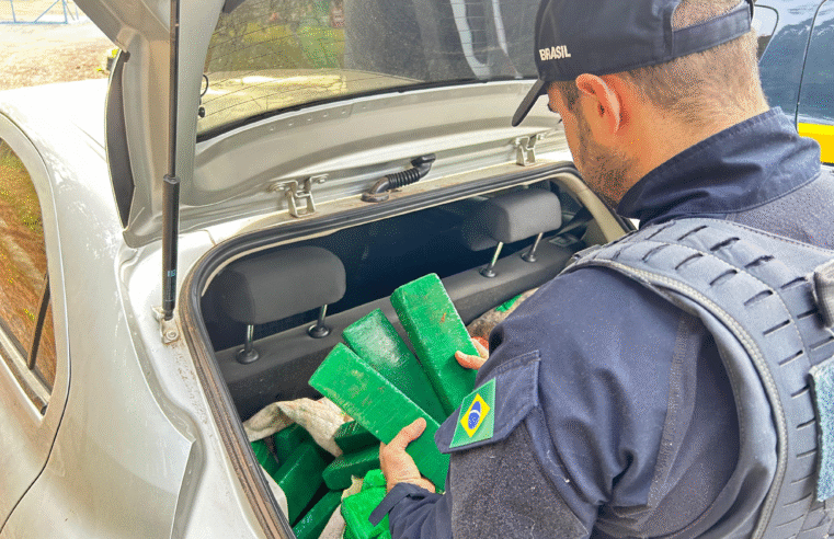 🚔💥 FLAGRA NA BR-373! PRF APREENDE 100 KG DE DROGAS EM CARRO