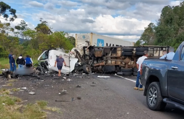 💥🚛 TRAGÉDIA NA BR-277! COLISÃO ENTRE CAMINHÕES DEIXA UM MORTO