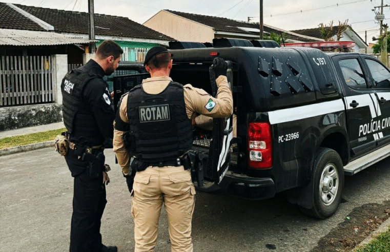 PCPR E PMPR DEFLAGRAM OPERAÇÃO VARREDURA II EM COMBATE AO TRÁFICO DE DROGAS