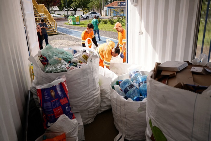 RECICLA PG RECEBE MAIS DE 820 QUILOS DE SUCATA DESDE O LANÇAMENTO