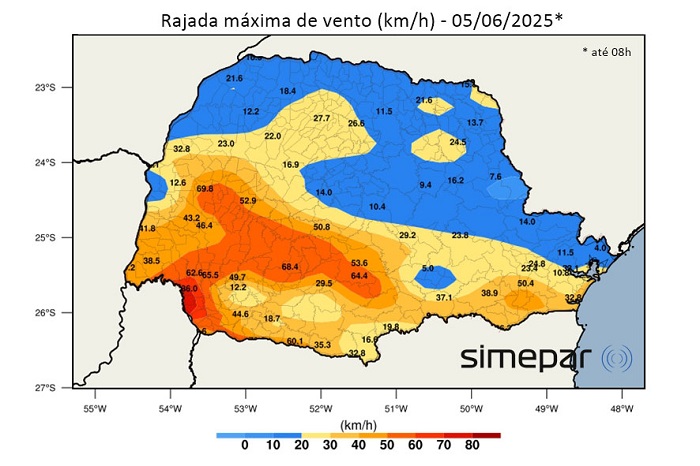 DEPOIS DE RAIOS E GRANIZO CHUVA DIMINUI NA SEXTA MAS GANHA FORÇA NO FINAL DE SEMANA