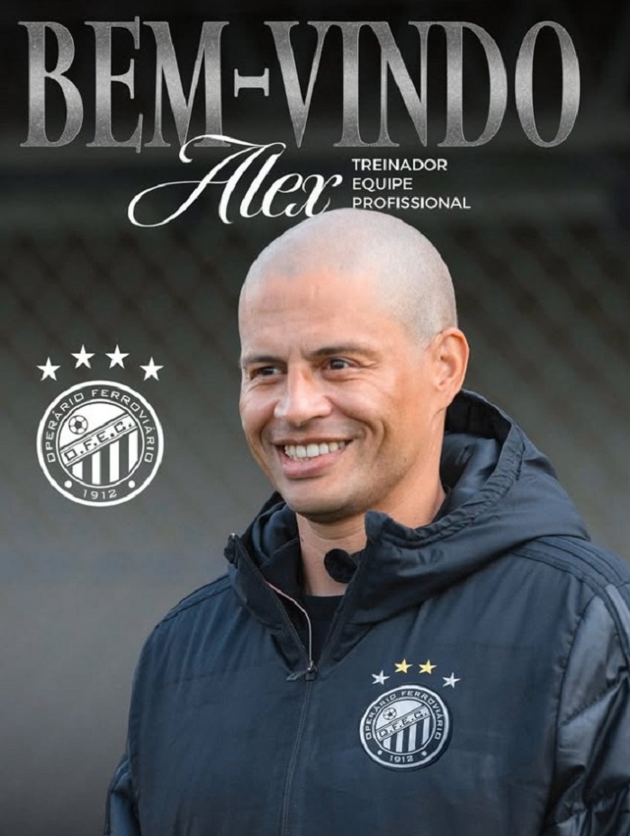 OPERÁRIO ANUNCIA A CONTRATAÇÃO DO TÉCNICO ALEX EM SUBSTITUIÇÃO A PIVETTI