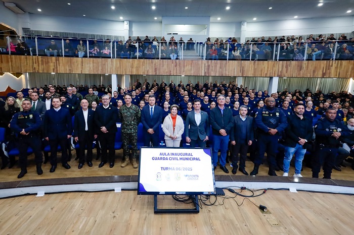 PREFEITURA REALIZA AULA INAUGURAL DO CURSO DE FORMAÇÃO DE GUARDAS MUNICIPAIS