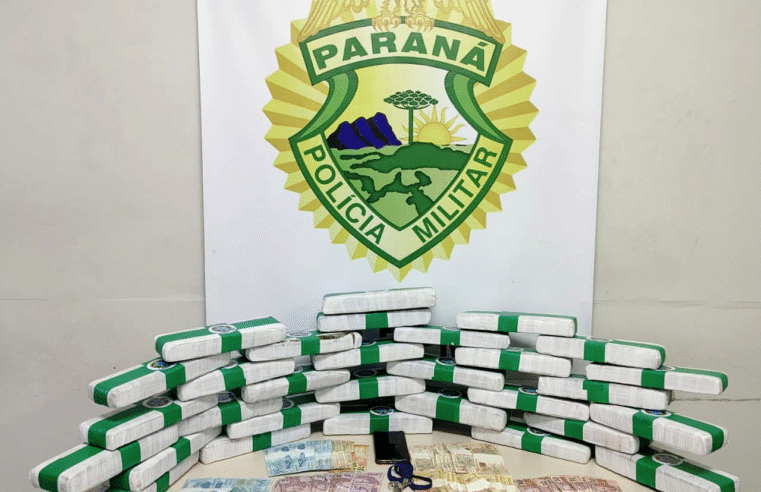POLÍCIA MILITAR APREENDE GRANDE QUANTIDADE DE DROGAS