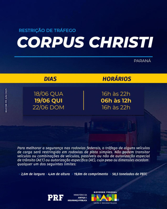📢 ATENÇÃO, MOTORISTAS!
