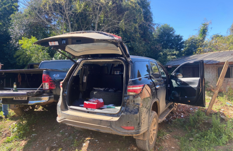 POLÍCIA CIVIL LOCALIZA E RECUPERA EM PONTA GROSSA VEÍCULOS ROUBADOS EM CASTRO