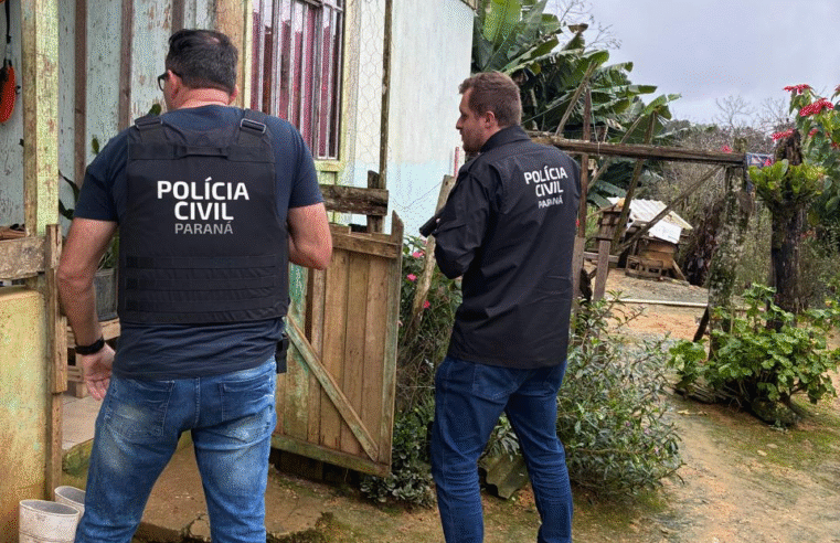 PCPR PRENDE HOMEM CONDENADO A 15 ANOS POR ESTUPRO DE VULNERÁVEL VITIMA TINHA 07 ANOS