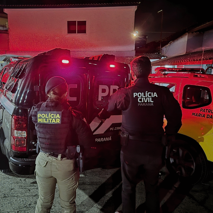 PCPR E PMPR PRENDEM INVESTIGADO POR DIVERSOS CRIMES PRATICADOS CONTRA MULHER E FILHO