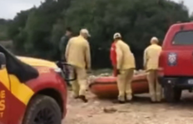CORPO EM DECOMPOSIÇÃO É ENCONTRADO NAS CAVAS DO RIO TIBAGI