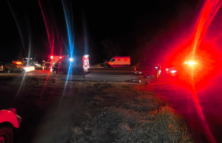 MOTOCICLISTA MORRE APÓS GRAVE ACIDENTE NA PR-092