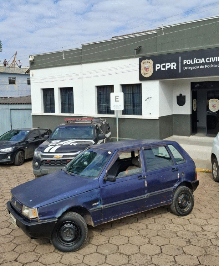 POLÍCIA CIVIL RECUPERA VEÍCULO FURTADO