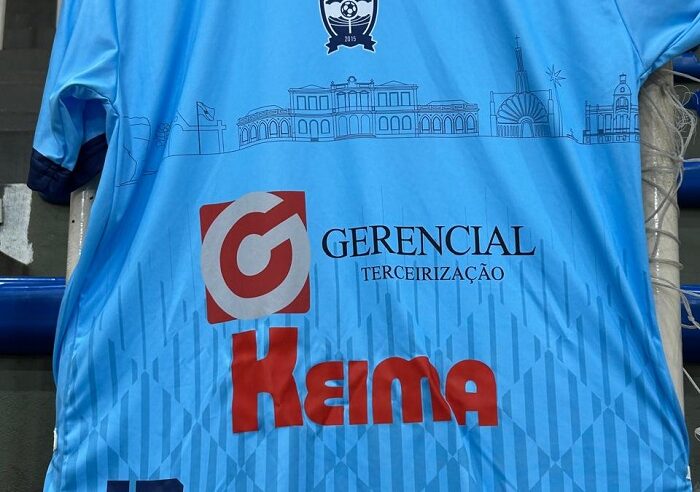 ACGF/GERENCIAL ESTREIA CAMISA COM PATROCÍNIO DO ‘KEIMA’ CONTRA O FOZ