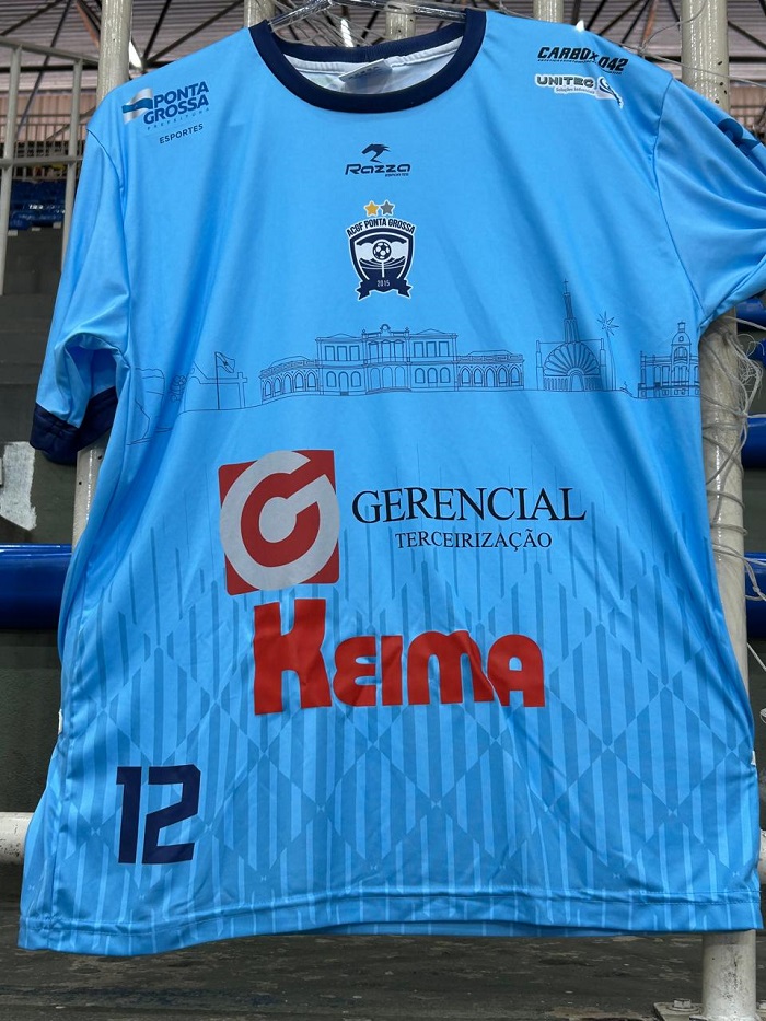 ACGF/GERENCIAL ESTREIA CAMISA COM PATROCÍNIO DO ‘KEIMA’ CONTRA O FOZ