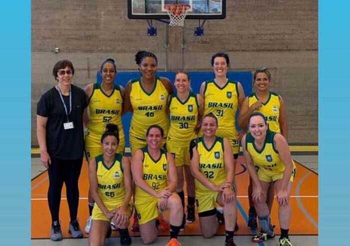 BRASIL ENFRENTA A IRLANDA NA SEMIFINAL DO MUNDIAL MASTER DE BASQUETEBOL