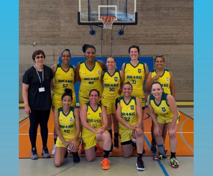 BRASIL ENFRENTA A IRLANDA NA SEMIFINAL DO MUNDIAL MASTER DE BASQUETEBOL