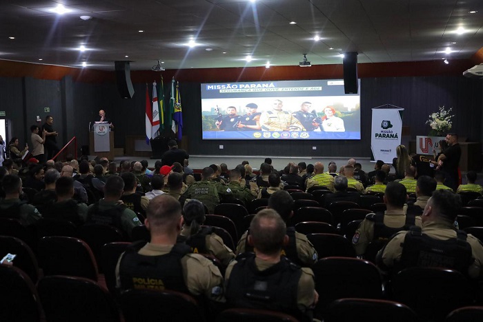 SECRETARIA DE SEGURANÇA APRESENTA A ‘MISSÃO PARANÁ’ COM A UNIÃO DE FORÇAS