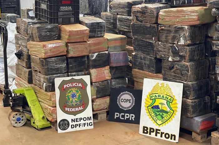 OPERAÇÃO PROTETOR APREENDEU 2,5 TONELADAS DE MACONHA NO FIM DE SEMANA