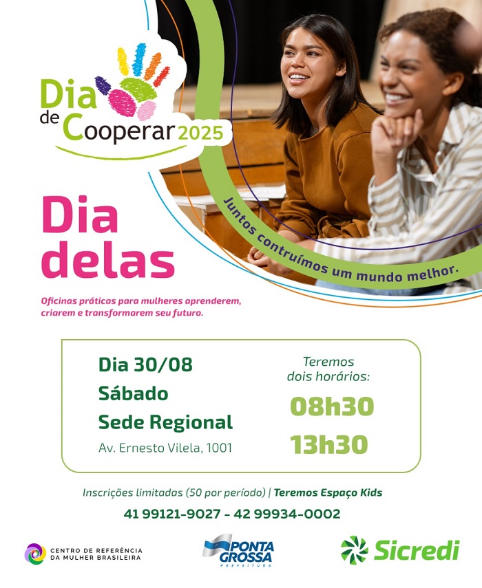 “DIA DELAS” PROGRAMA OFICINAS PARA FORTALECER E VALORIZAR AS MULHERES