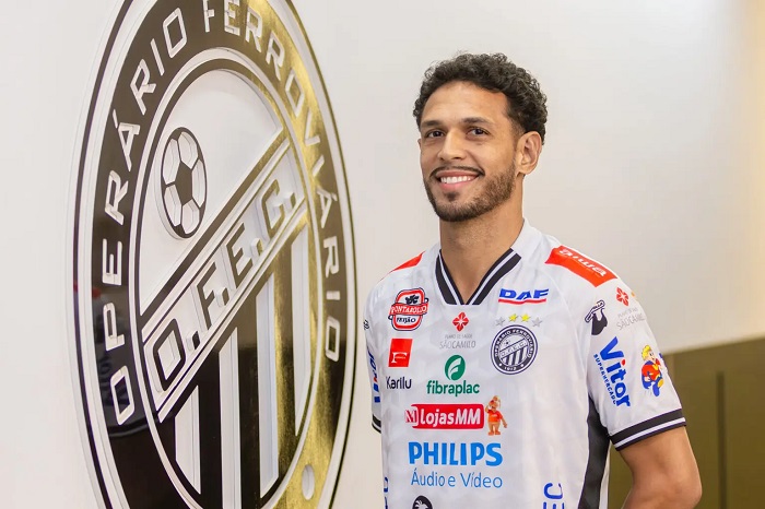 OPERÁRIO CONFIRMA A CONTRATAÇÃO DO VOLANTE ANDRÉ DANTAS