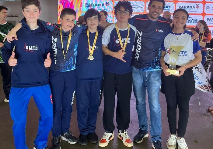 COLÉGIO ELITE É CAMPEÃO DO XADREZ MASCULINO NOS 71º JOGOS ESCOLARES
