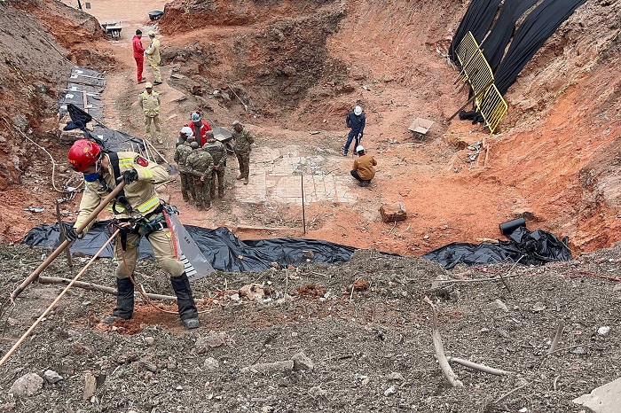 IDENTIFICAÇÃO DE VÍTIMAS SEGUE APÓS A COLETA DE VESTÍGIOS DA EXPLOSÃO DA ENAEX