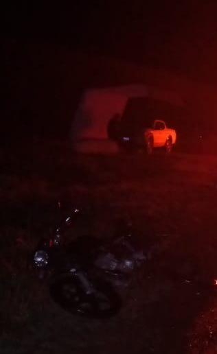 COLISÃO NA PR-487 DEIXA MOTOCICLISTA MORTO