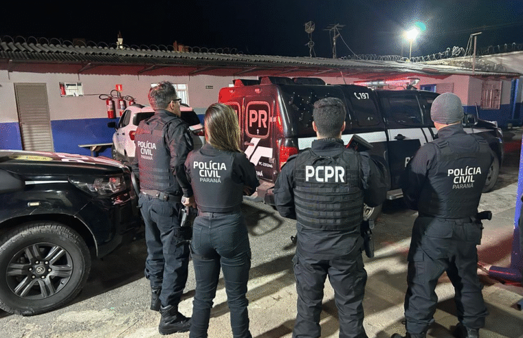 POLÍCIA CIVIL REALIZA PRISÃO PREVENTIVA DE AUTOR DE HOMICÍDIO EM CASTRO
