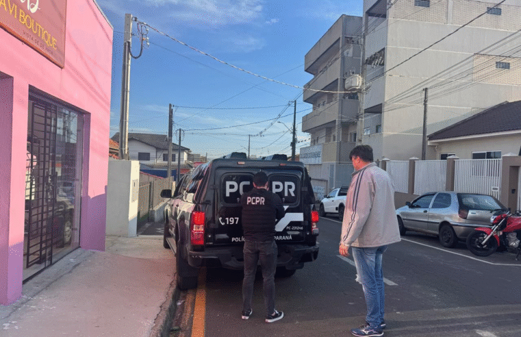 PCPR PRENDE EM FLAGRANTE HOMEM POR TRÁFICO DE DROGAS, POSSE IRREGULAR DE ARMA DE FOGO E AMEAÇA CONTRA A MULHER