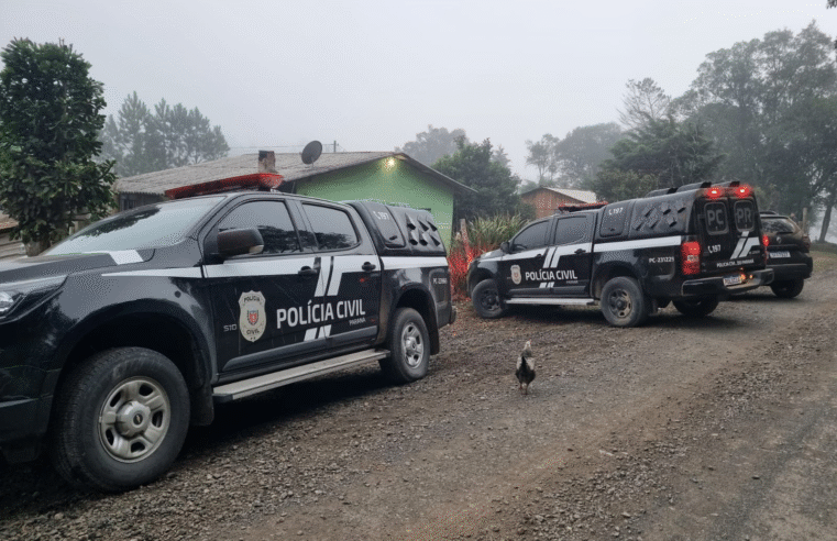 POLÍCIA CIVIL CUMPRE MANDADO DE PRISÃO EM FACE DE O. F. (32 ANOS) E R. V. V. (27 ANOS) POR SEREM SUSPEITOS DA PRÁTICA DO CRIME DE FURTO QUALIFICADO