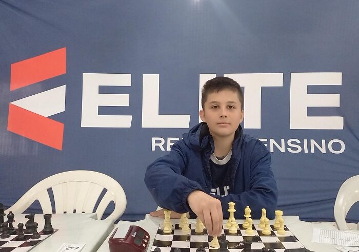 LUCAS CALÇADA CONQUISTA A MEDALHA DE OURO NO XADREZ RÁPIDO DOS 71º JEPS