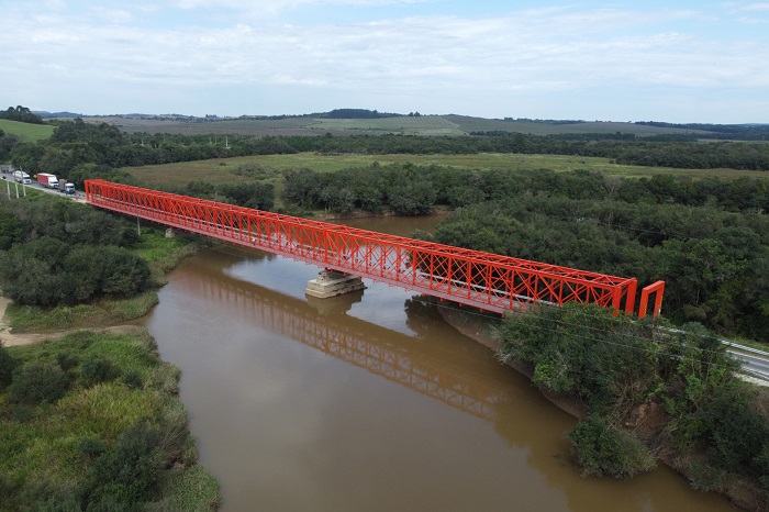 DER ALERTA PARA INTERDIÇÃO DA PONTE ENTRE A LAPA E CAMPO DO TENENTE