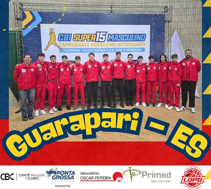 LDPG CONQUISTA O VICE-CAMPEONATO DO BRASILEIRO SUB-15 DE BASQUETEBOL