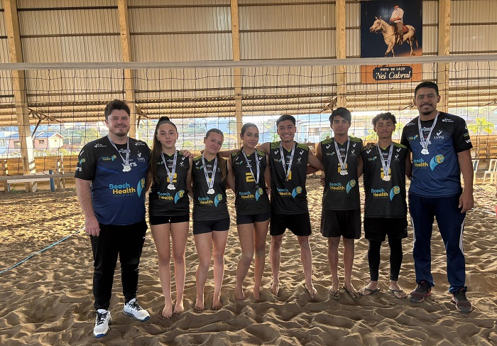 VÔLEI DE PRAIA PONTA-GROSSENSE ESTÁ NAS FINAIS DA SÉRIE PRATA NOS 36º JOJUPS
