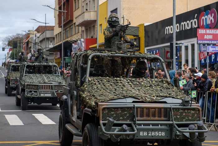 PONTA GROSSA HOMENAGEIA OS ‘PRACINHAS’ DA FEB NO DESFILE DA INDEPENDÊNCIA