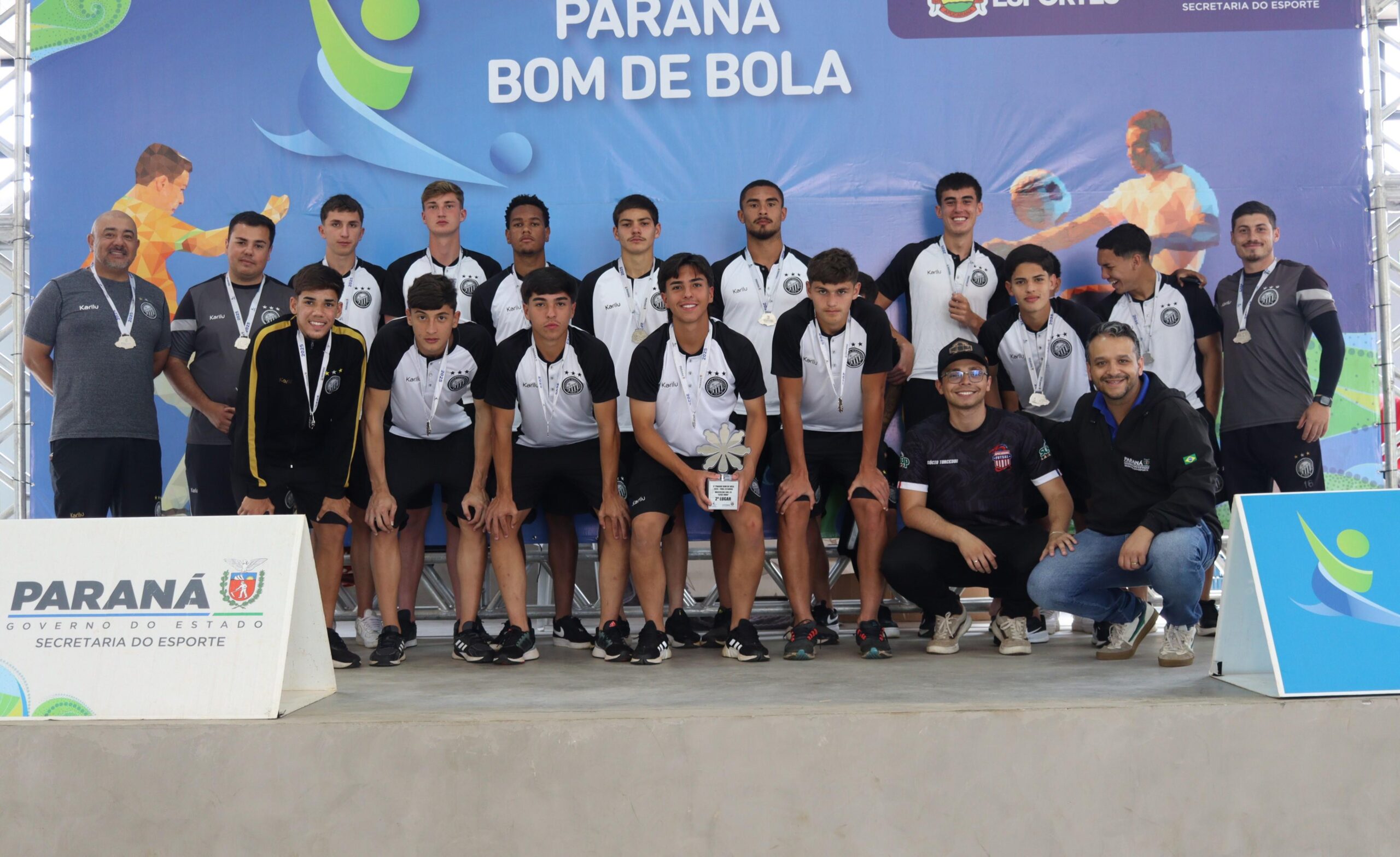 OPERÁRIO/PONTA GROSSA CONQUISTA MEDALHAS NAS FINAIS DO ‘BOM DE BOLA’