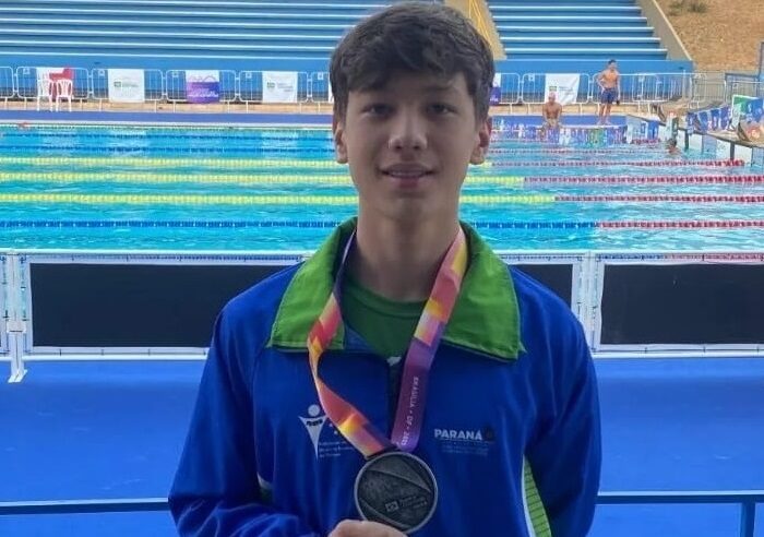 FELIPE CHI KRAVCHYCHYN TRAZ MEDALHA DE PRATA DOS JOGOS BRASILEIROS DA JUVENTUDE