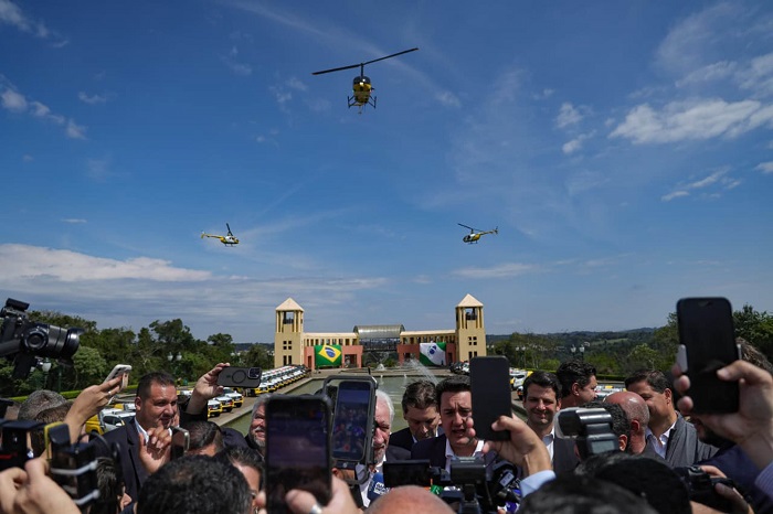 SEGURANÇA PÚBLICA CONTA COM CINCO NOVOS HELICÓPTEROS E VEÍCULOS NO PR