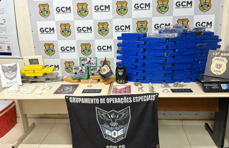 INVESTIGAÇÃO CONTINUA: AÇÃO INTEGRADA ENTRE GUARDA CIVIL MUNICIPAL E POLÍCIA CIVIL RESULTA NA APREENSÃO DE MAIS DE 60 KG DE DROGAS