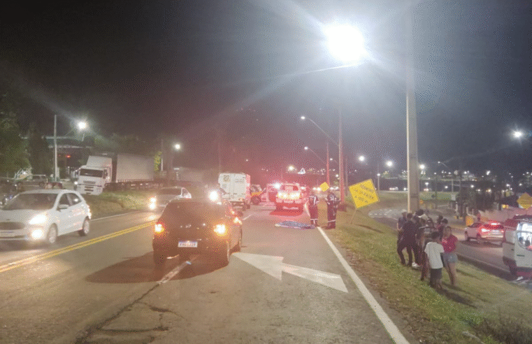ATROPELAMENTO COM MORTE NA PR-160
