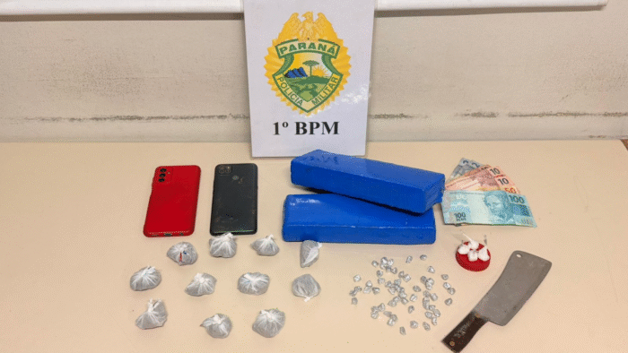 DENÚNCIAS LEVAM A PRISÃO DE DOIS ENVOLVIDOS COM TRÁFICO DE DROGAS EM PONTA GROSSA