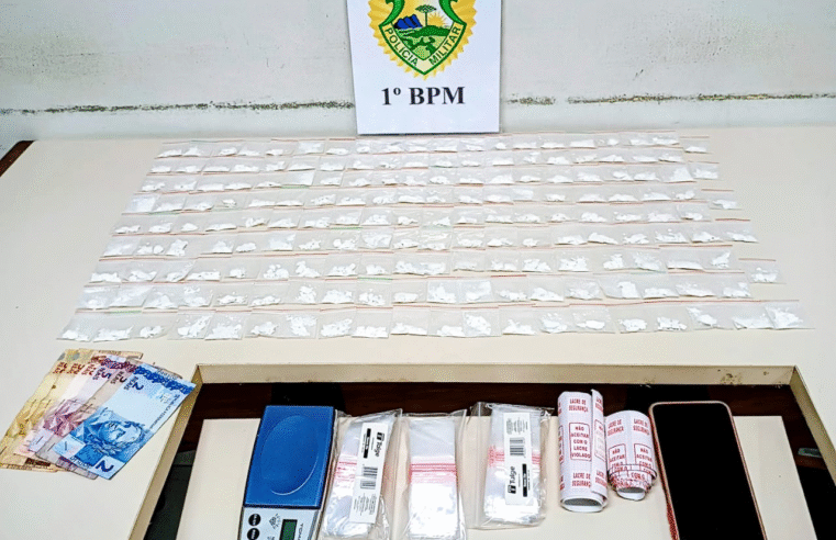 🚨 CHOQUE PRENDE HOMEM COM MAIS DE 170 PORÇÕES DE COCAÍNA