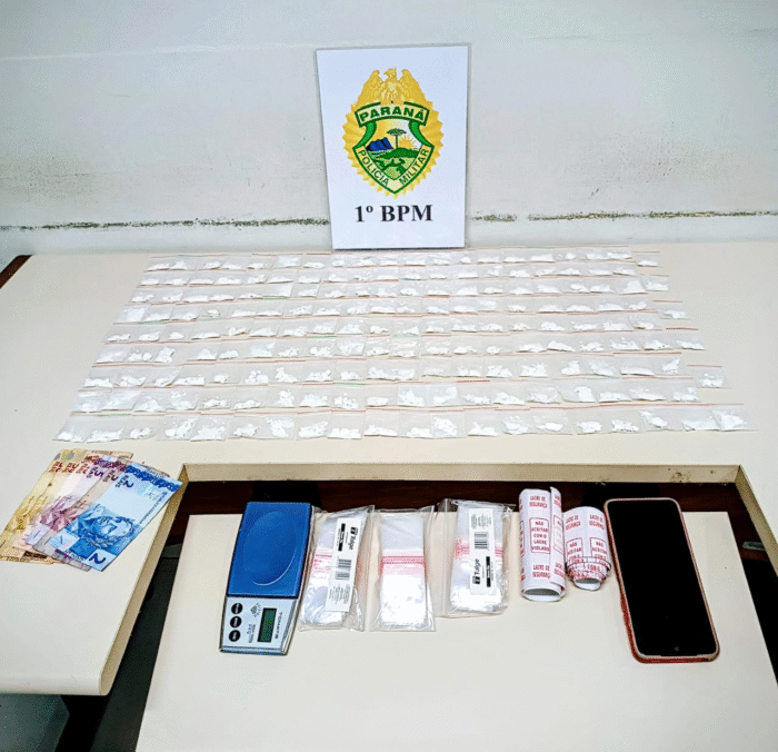 🚨 CHOQUE PRENDE HOMEM COM MAIS DE 170 PORÇÕES DE COCAÍNA